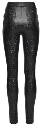 Punk Rave Ravenna Leggings - Black Prism Finish