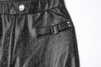 Punk Rave Ravenna Leggings - Black Prism Finish