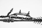 Punk Rave Punk Devil Dragon Bone Necklace