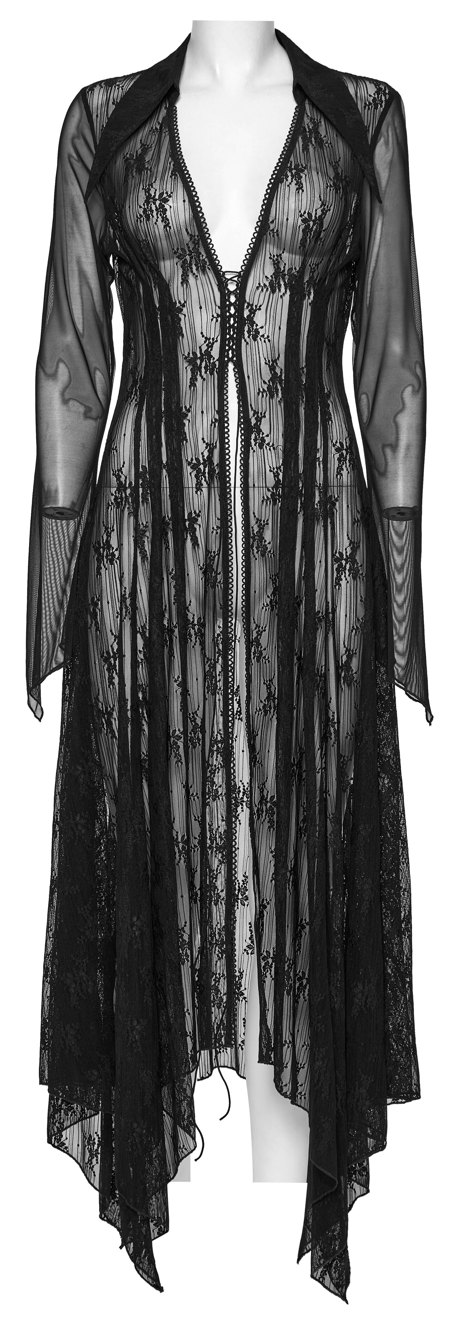 Punk Rave Tau Lace Cardigan