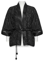 Punk Rave Augusta Constellation Print Kimono Top or Jacket