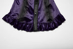 Punk Rave Fawn Gradient Printed Shirt in Violet
