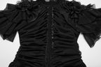 Punk Rave Nova Gothic Elegant Dress