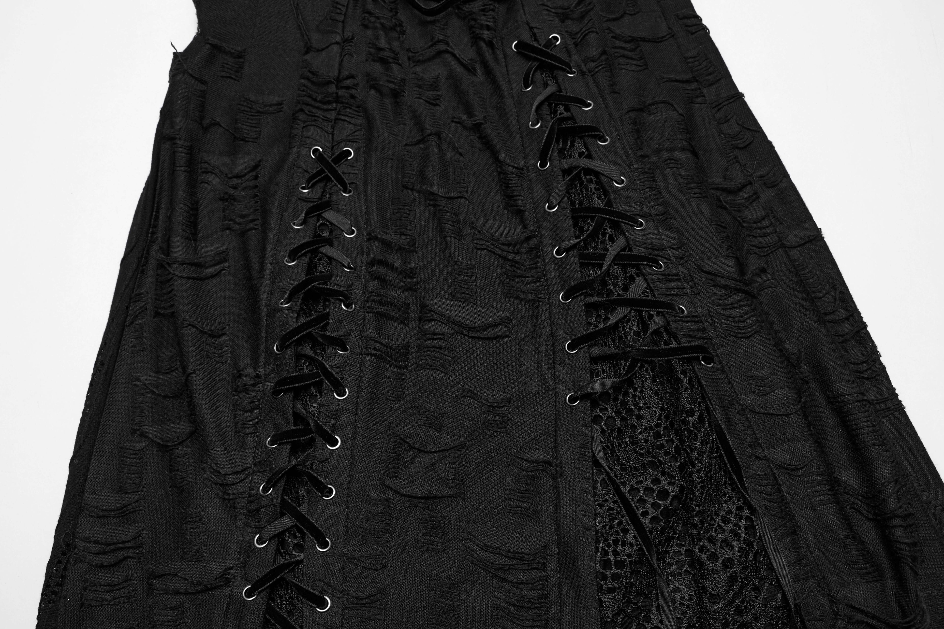 Punk Rave  Honey Irregular Split Dress