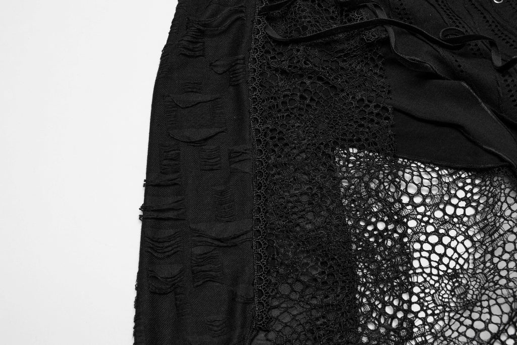 Punk Rave  Honey Irregular Split Dress