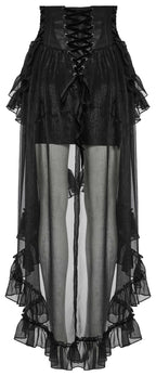 Punk Rave Dila Romantic Chiffon Skirt