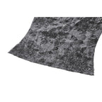 Dark in Love Shredded Butterfly Print Halter Goth Top In Grey