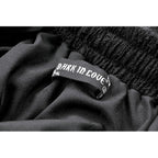Dark in Love Belladonna Tiered Lace High-Low Goth Skirt in Black