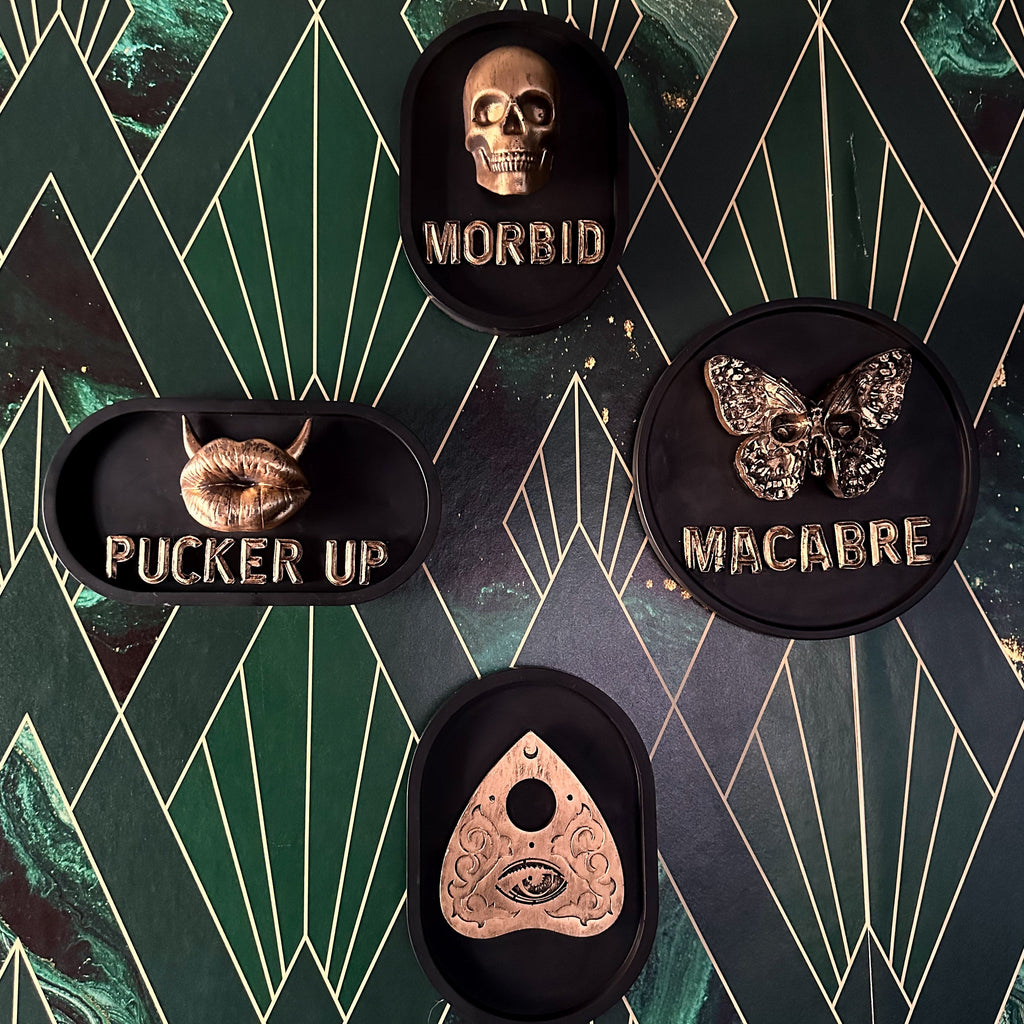 Ouija Planchette Wall Plaque