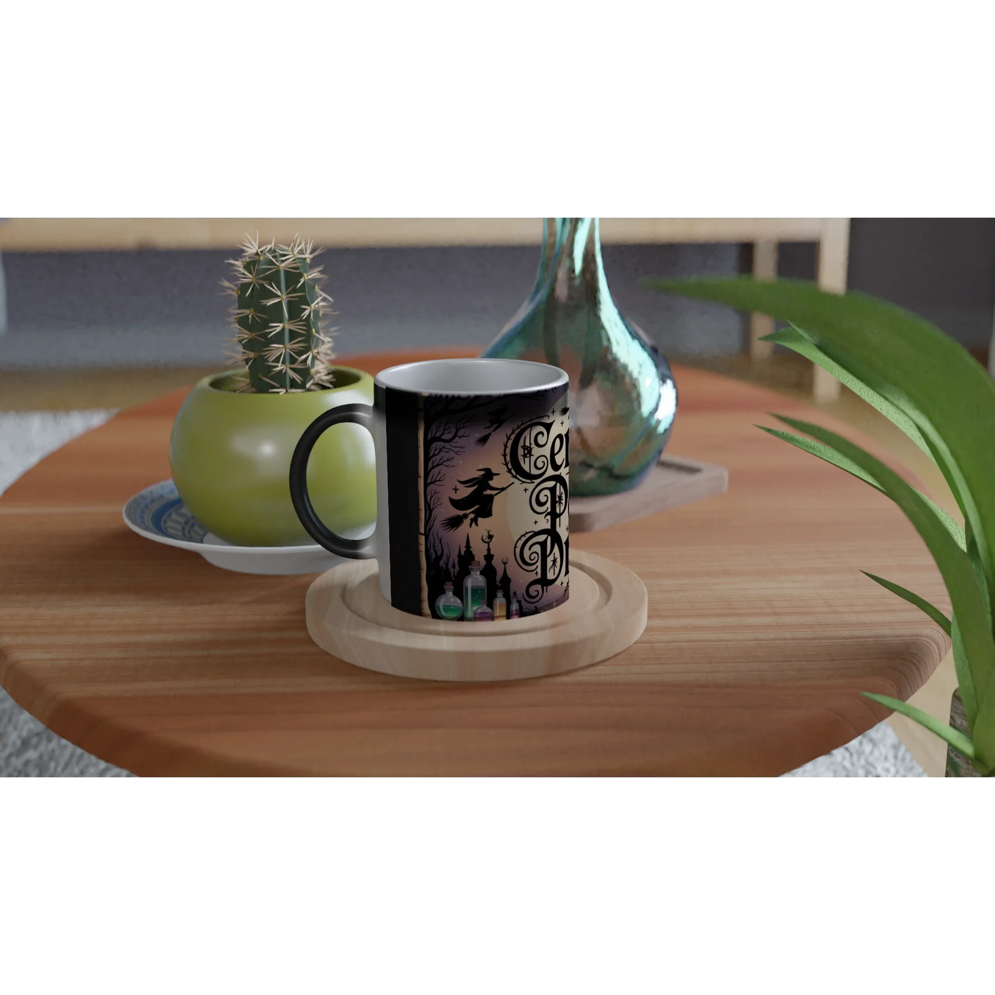 🧙‍♀️ Certified Potion Drinker Heat-Reveal Mug – Magical Colour-Changing Wizard Mug 🪄✨