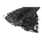 Dark in Love Morwenna Bat Mesh Layered Goth Mini Dress