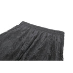 Dark in Love Vintage Gothic Lace Layered Maxi Skirt