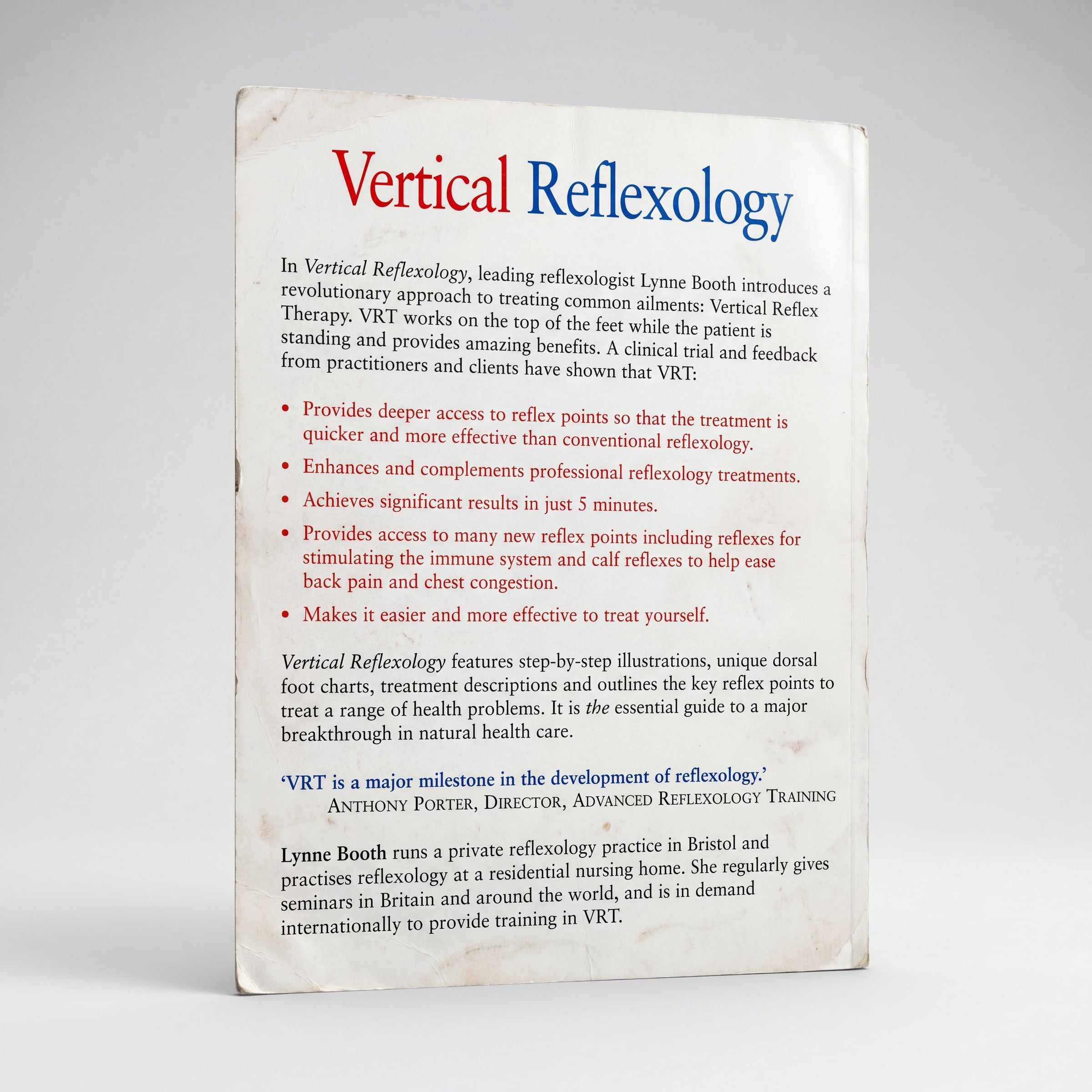 Vertical Reflexology: A Revolutionary Five-Minute Technique to Transform Your Health (Preloved)