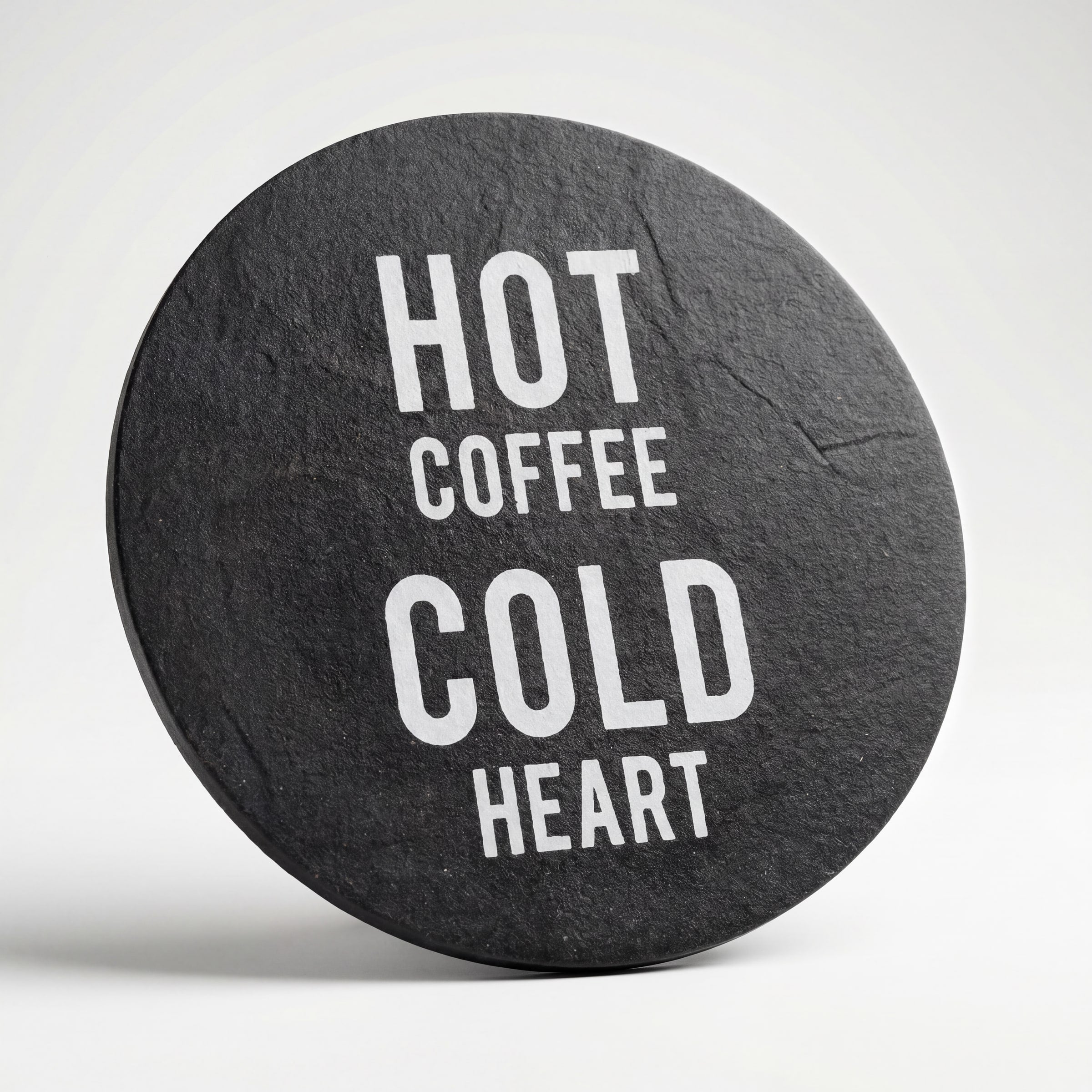 Hot Coffee Cold Heart Coaster