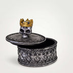 Crowned Skull Trinket Box