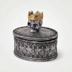 Crowned Skull Trinket Box