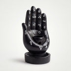 Backflow Hand Cone Incense Holder with Zodiac & Planetary Symbols