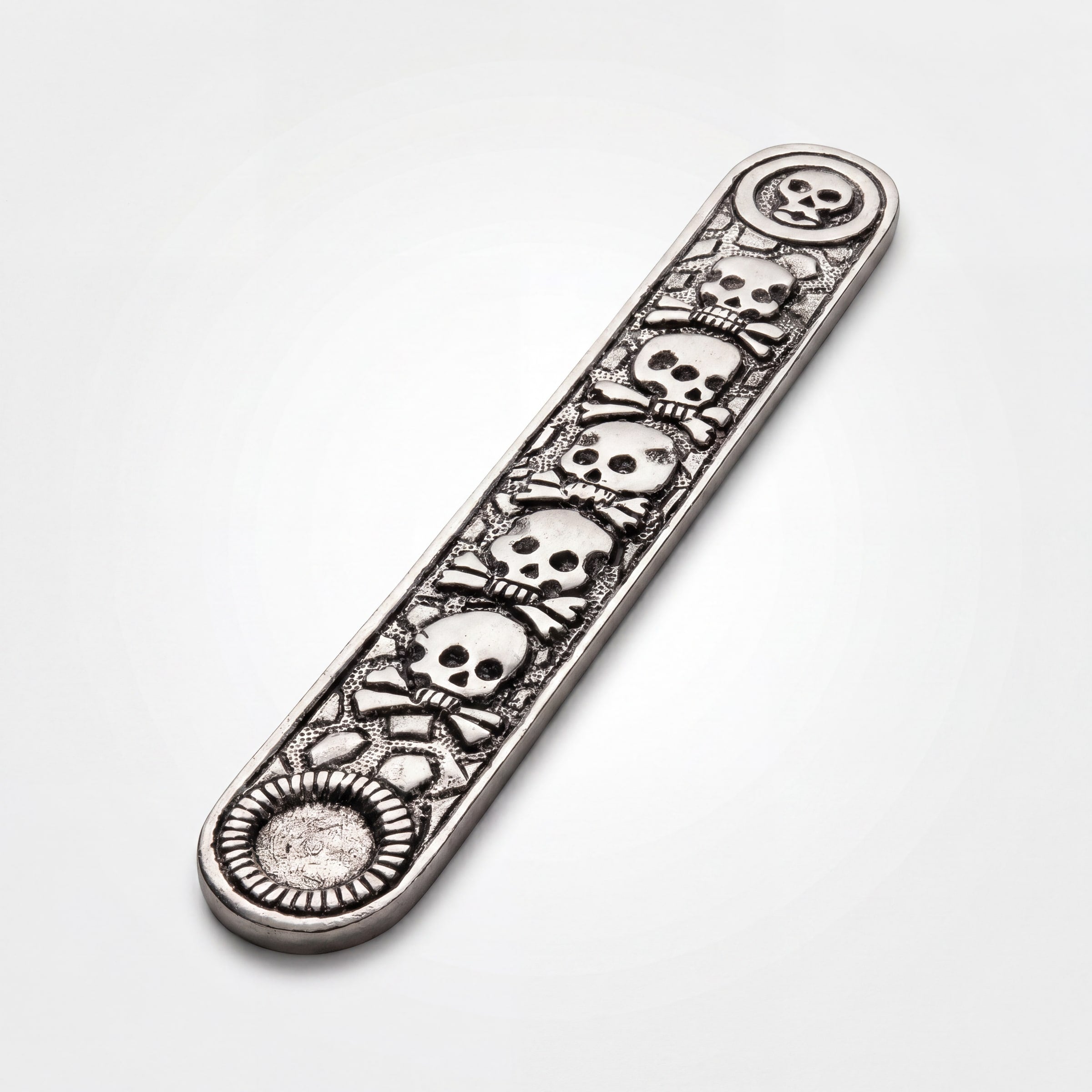 Skull & Crossbones Incense Stick Holder