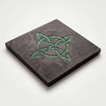 Celtic Witch's Knot Coaster – Handmade