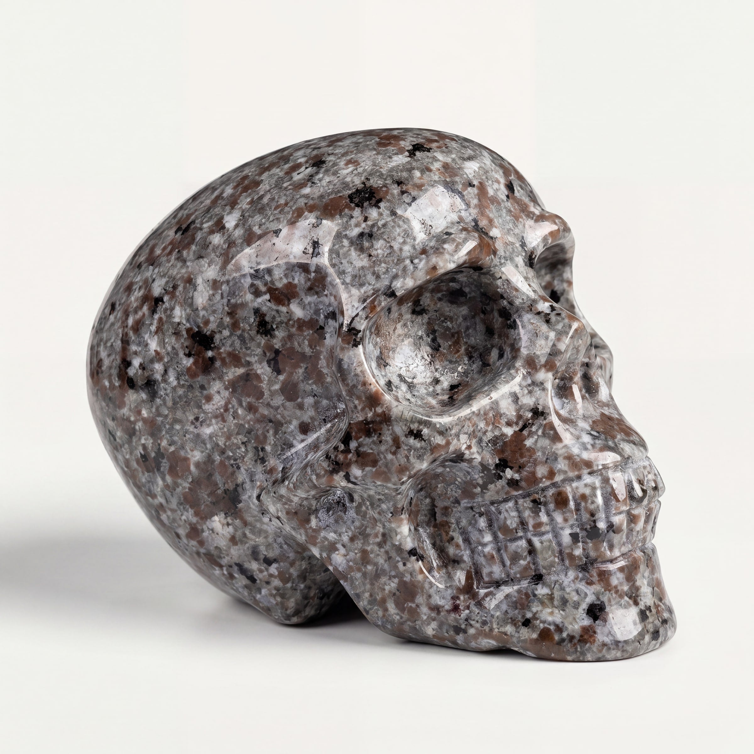 Large Yooperlite Crystal Skull – 705g | One of a Kind