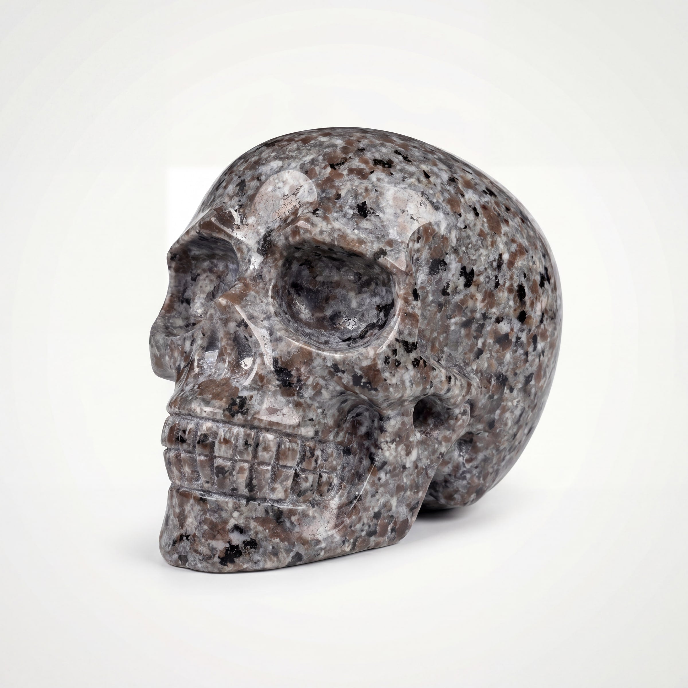 Large Yooperlite Crystal Skull – 705g | One of a Kind
