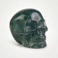 Green Fluorite Crystal Skull – 156g | One of a Kind