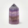 Purple Fluorite Crystal Point Tower – 5cm 61g | One of a Kind