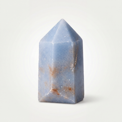 Angelite Crystal Point Tower – 4.5cm 41g | One of a Kind