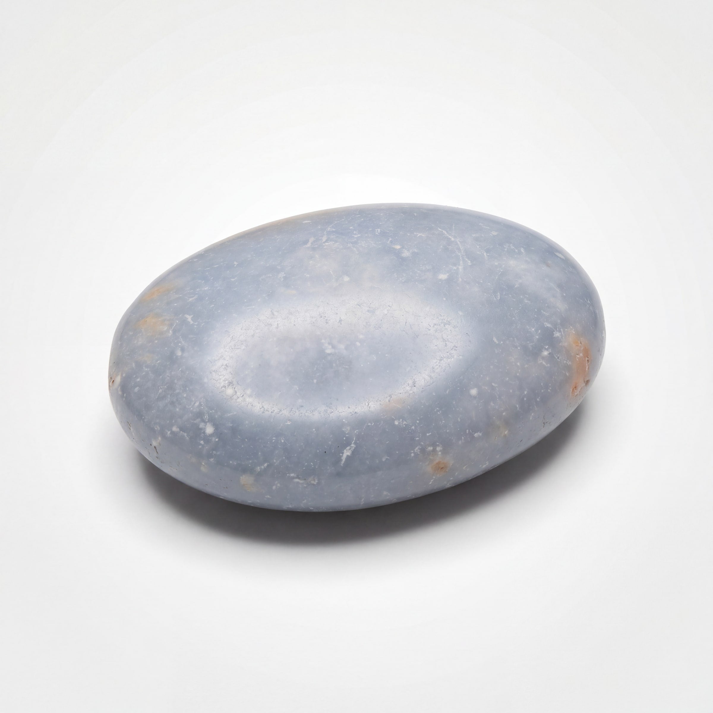 Angelite Palm Stone – 7cm 130g | One of a Kind