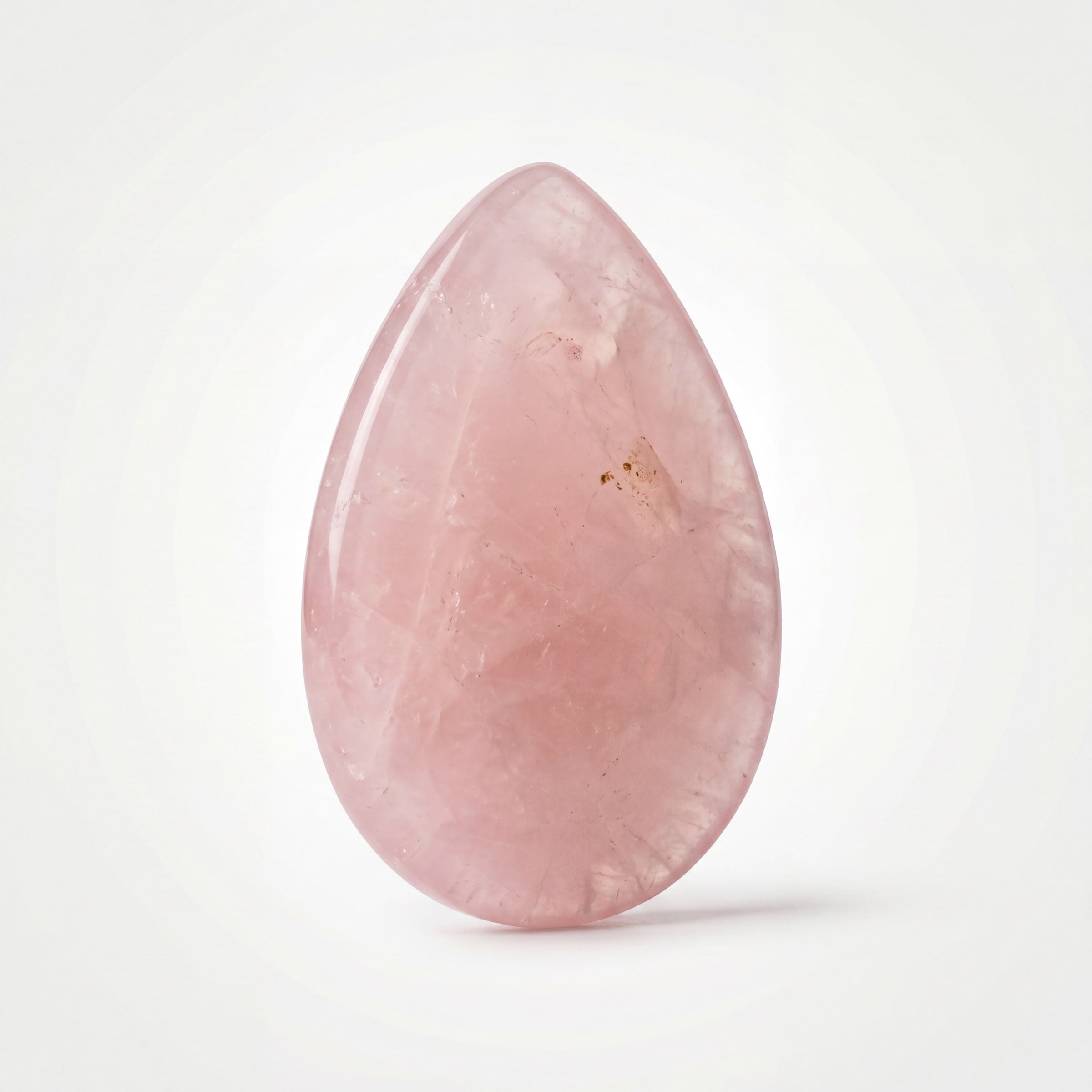 Rose Quartz Worry Stone / Palm Stone