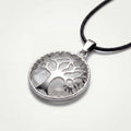 Clear Quartz Tree of Life Pendant Necklace