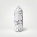 Howlite Crystal Point Tower