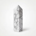 Howlite Crystal Point Tower
