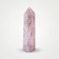 Lavender Rose Quartz Crystal Point Tower