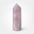 Lavender Rose Quartz Crystal Point Tower