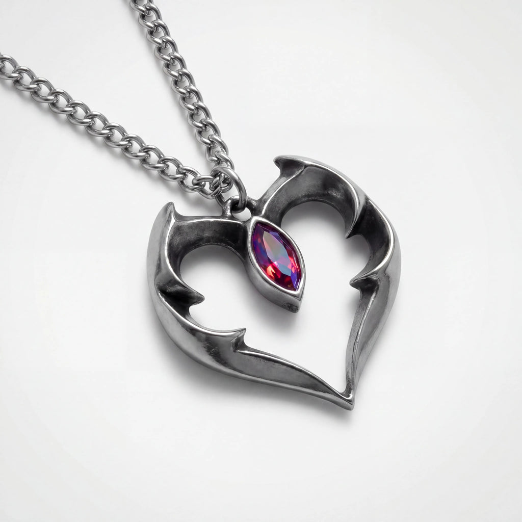 Alchemy Gothic Batheart - The Vampire's Kiss Pendant Necklace