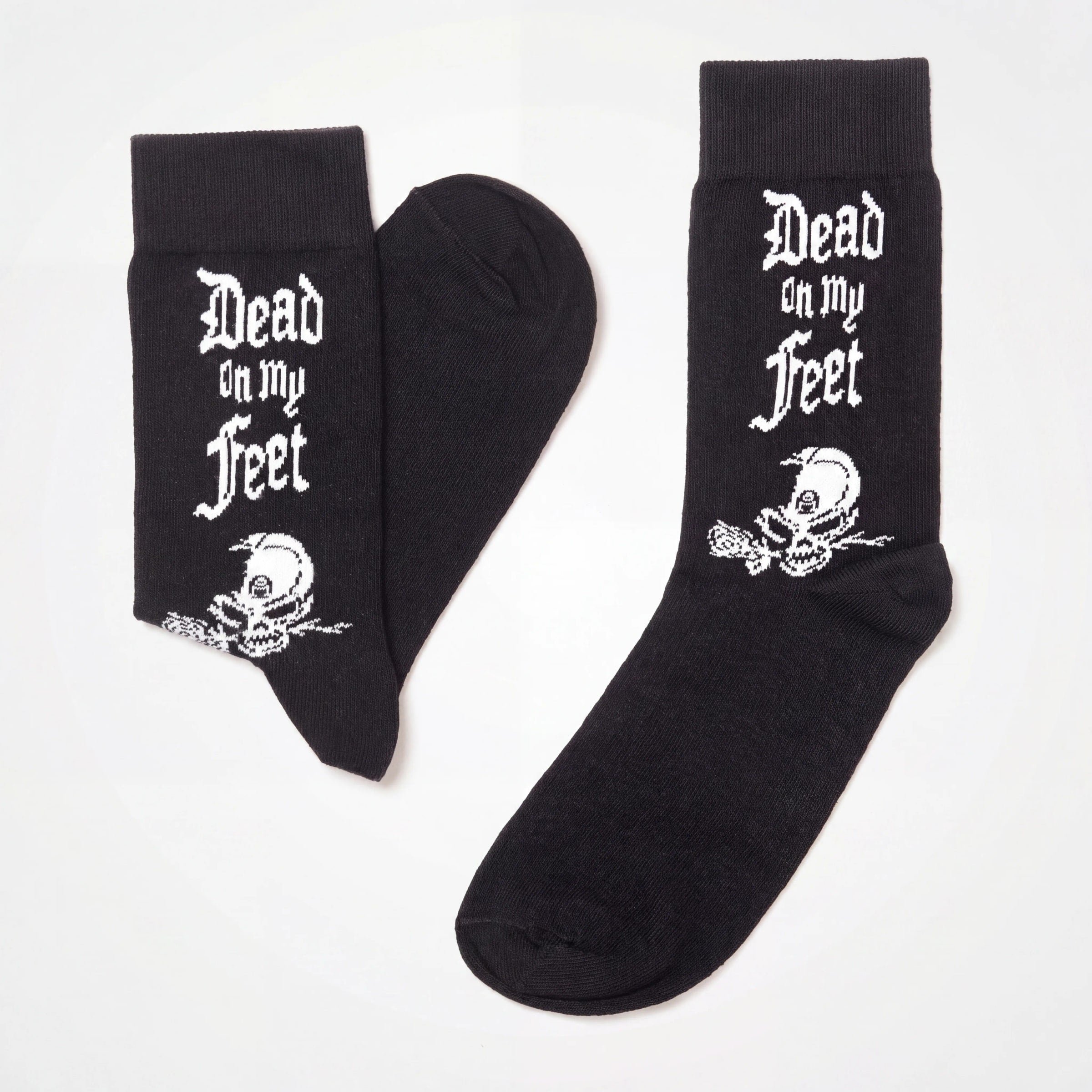 Alchemy Gothic Dead On My Feet Socks