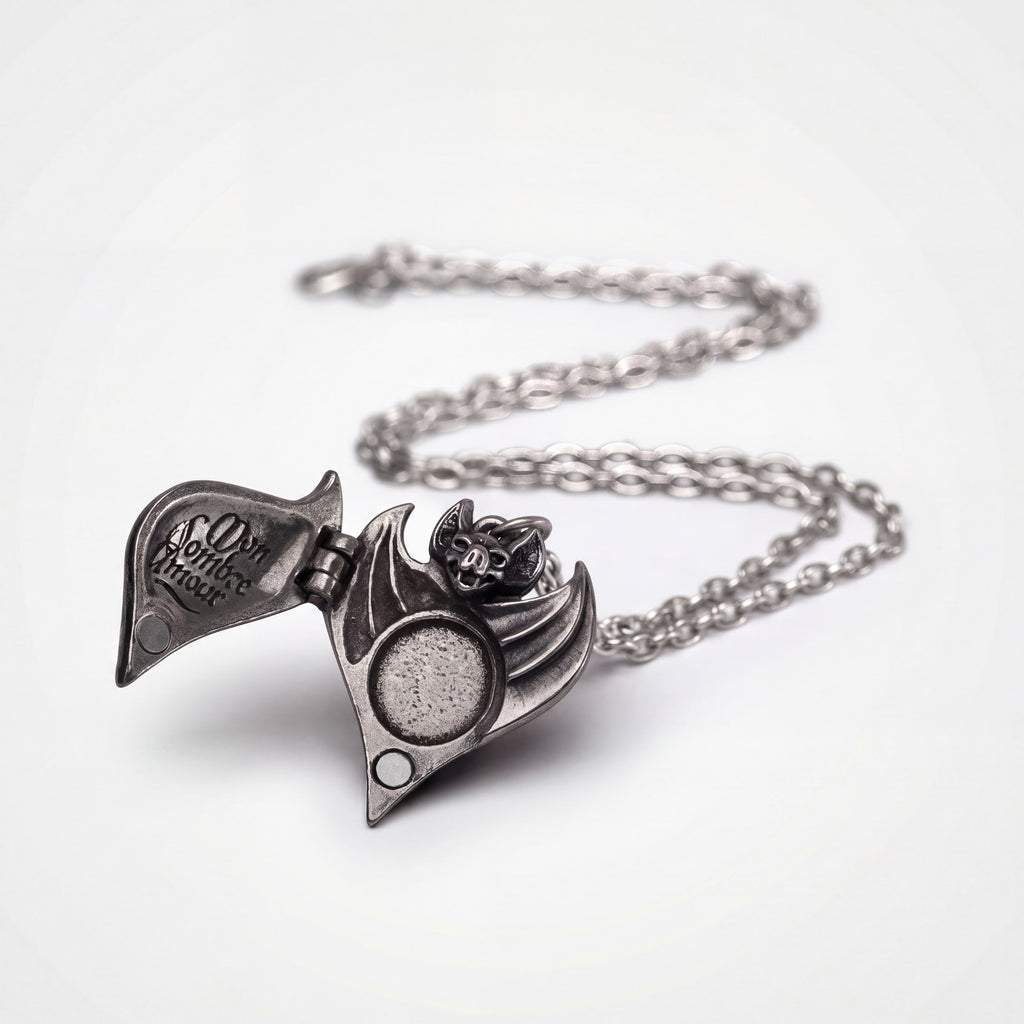 Alchemy Darken Heart Pewter Locket Pendant