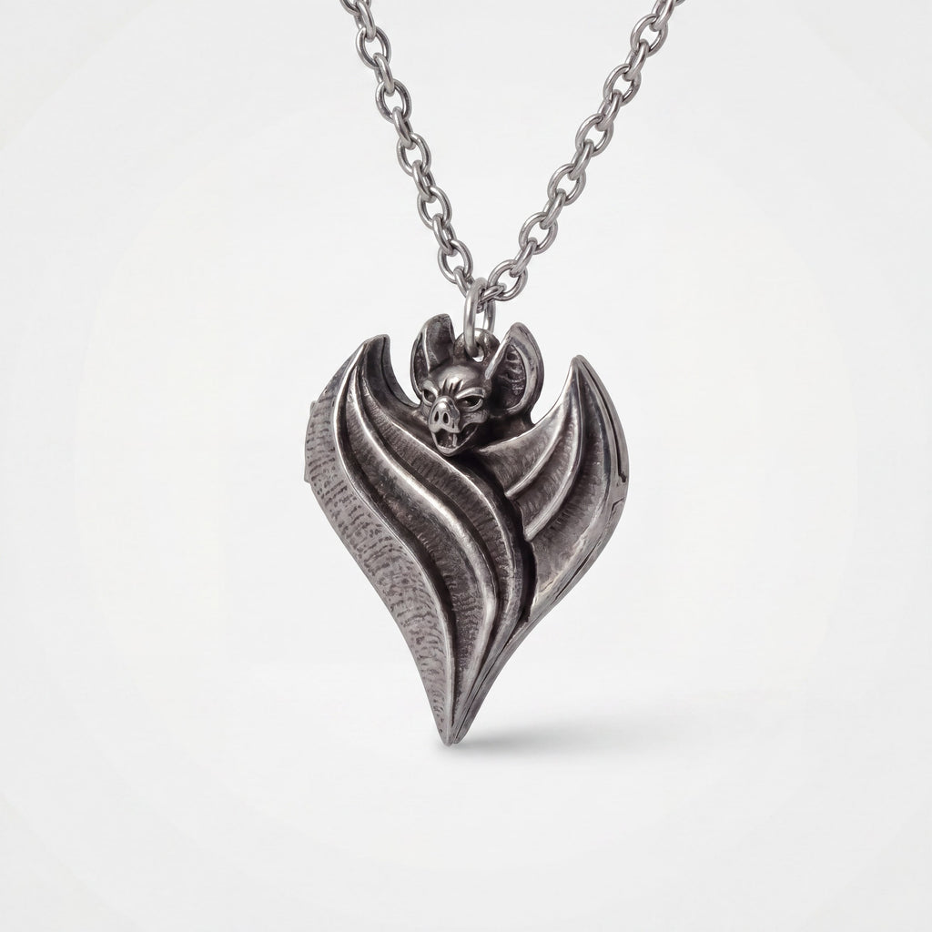Alchemy Darken Heart Pewter Locket Pendant