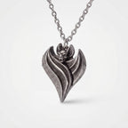 Alchemy Darken Heart Pewter Locket Pendant