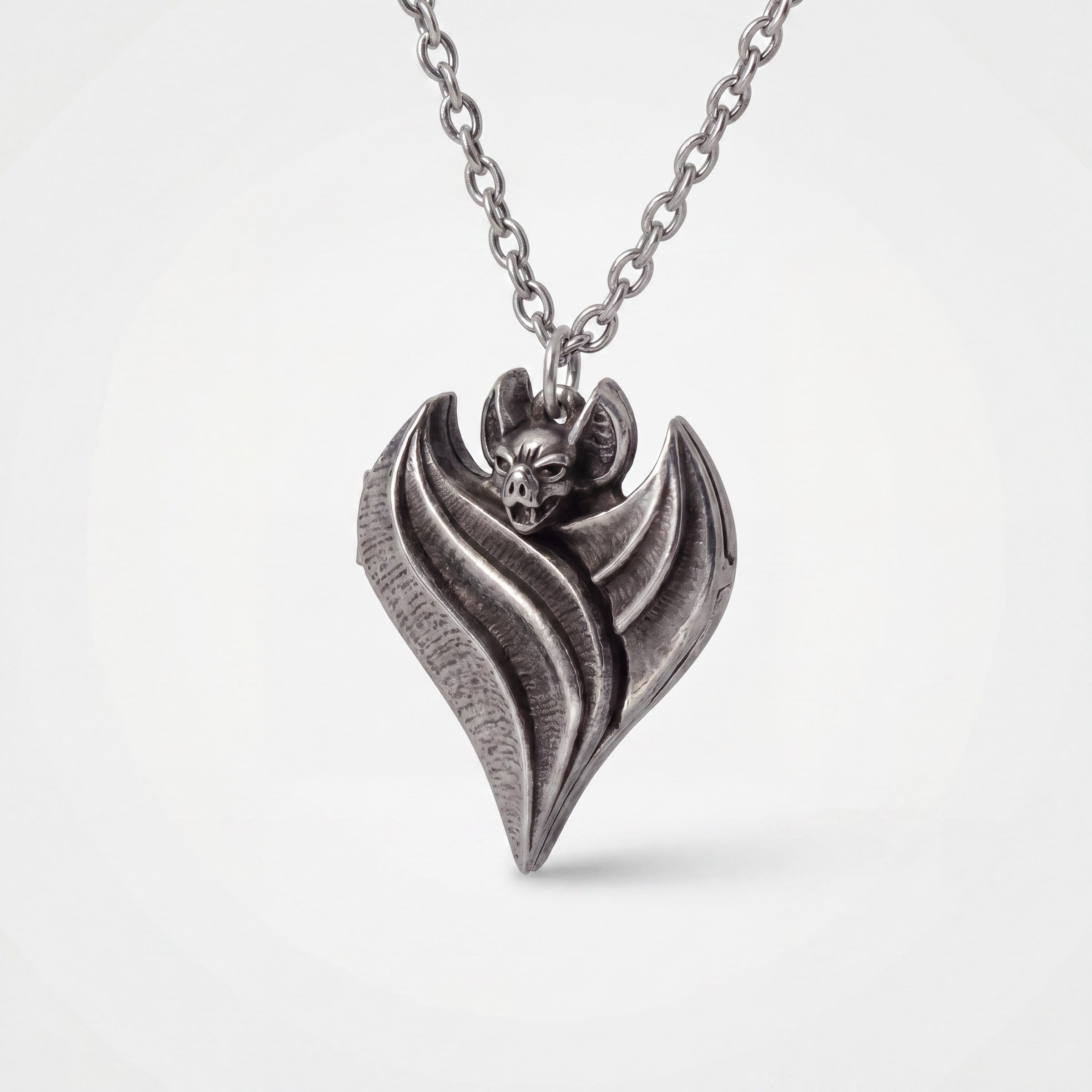 Alchemy Darken Heart Pewter Locket Pendant
