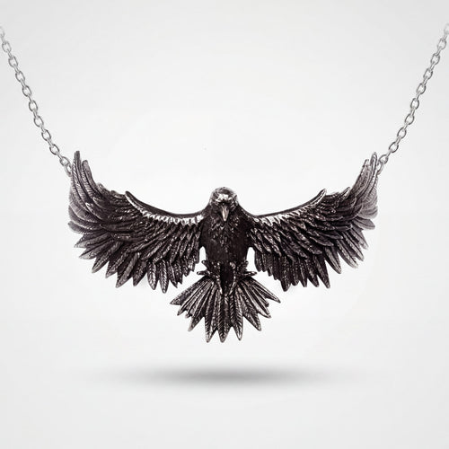 Alchemy Curse Of Coronis Pewter Pendant