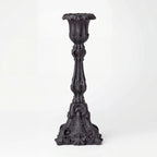 Alchemy Gothic Baroque Black Candle Holder