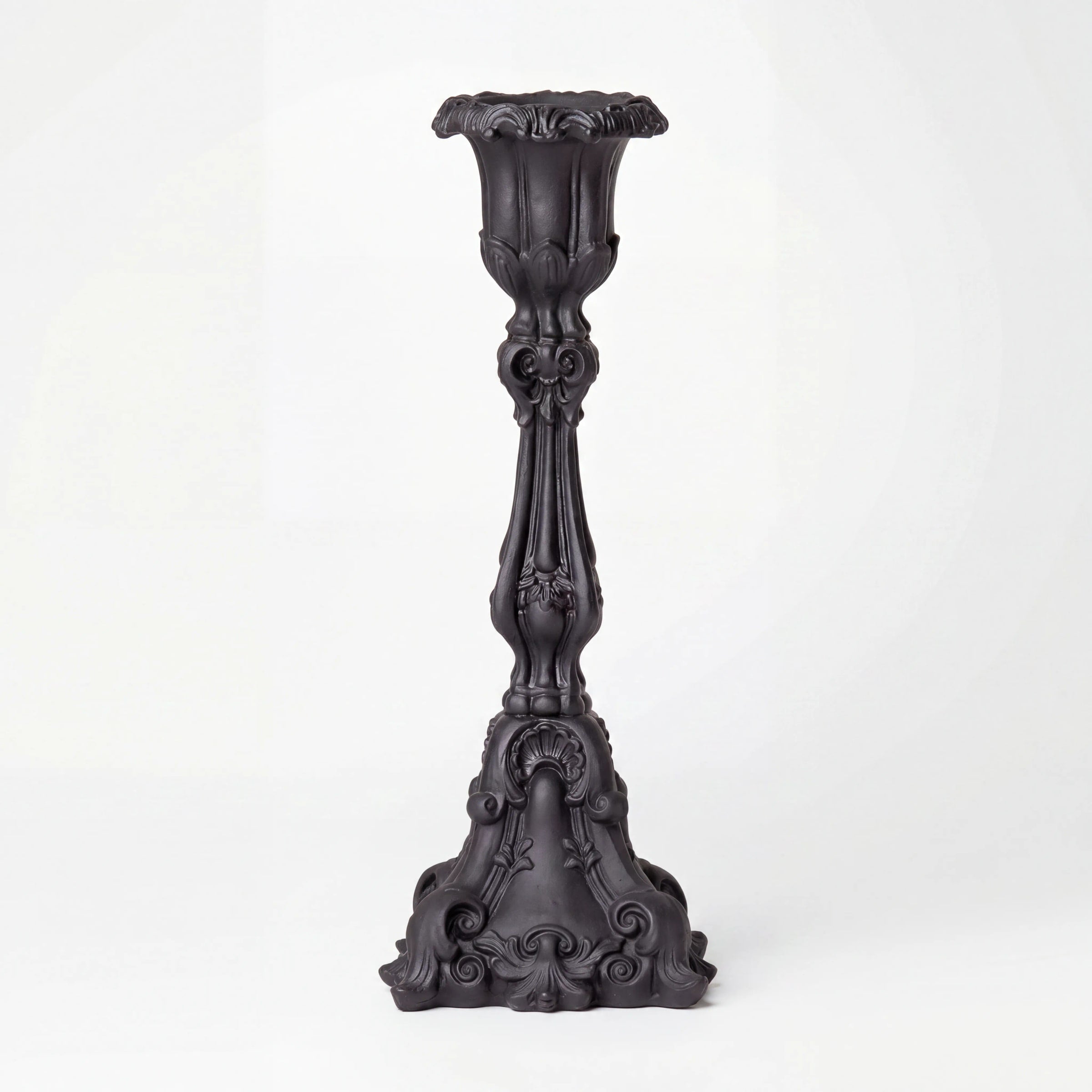 Alchemy Gothic Baroque Black Candle Holder