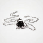 Alchemy Gothic Heart of Blackness Necklace