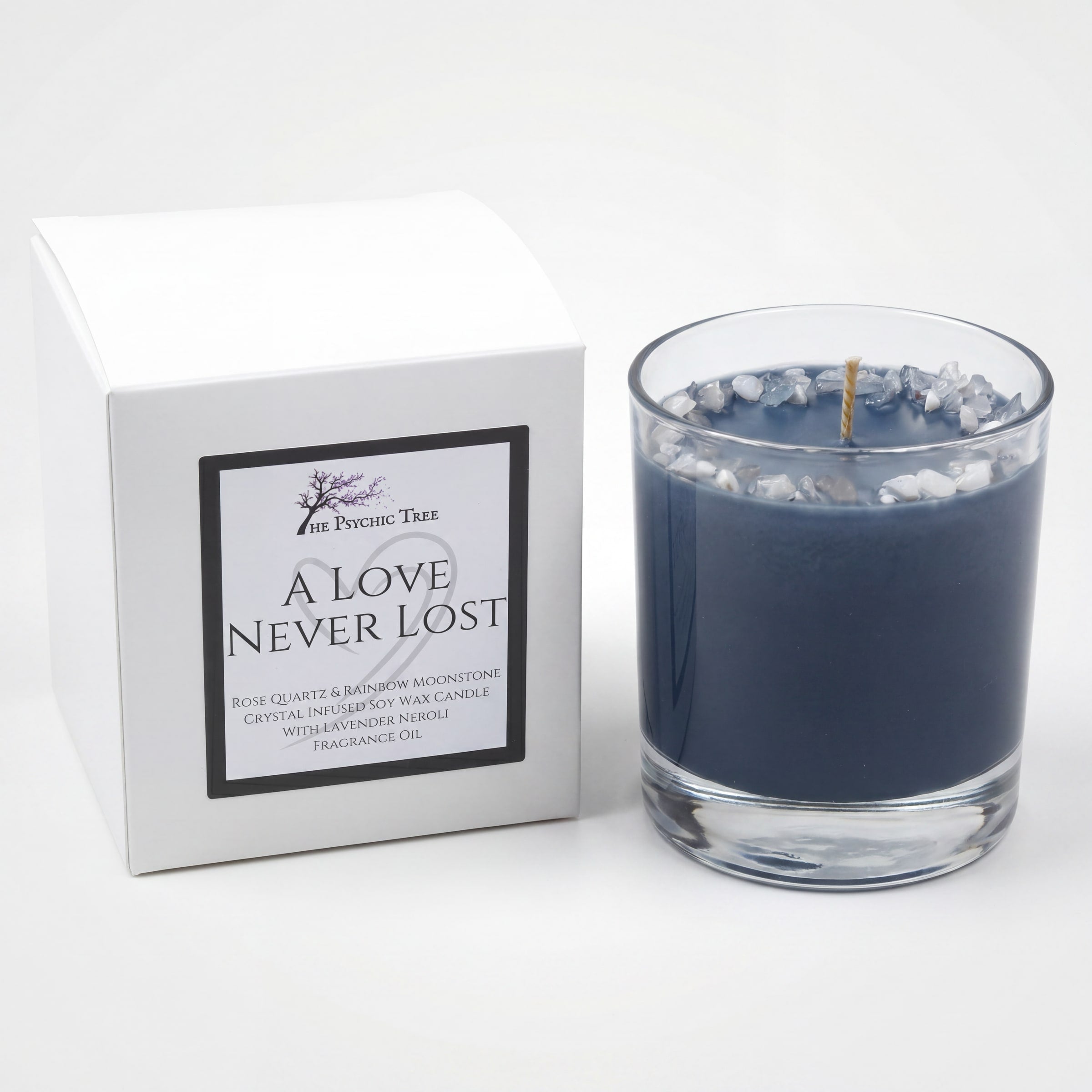 A Love Never Lost - Crystal Infused Scented Candle