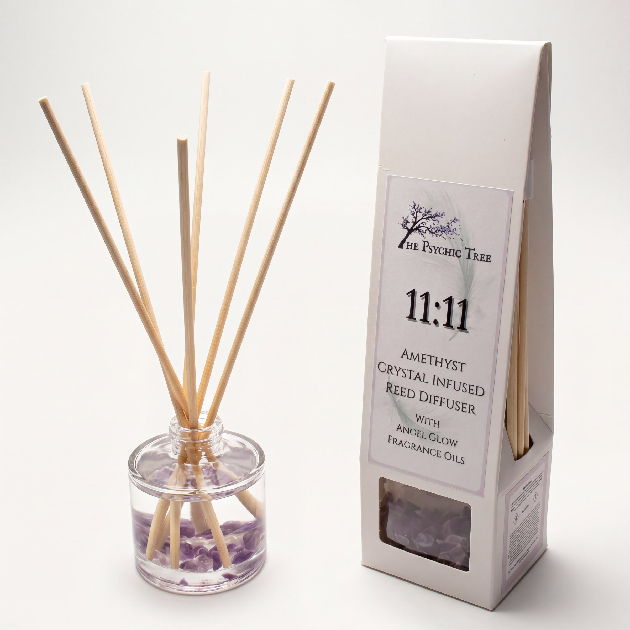 11:11 Angel Numbers- Crystal Infused Reed Diffuser