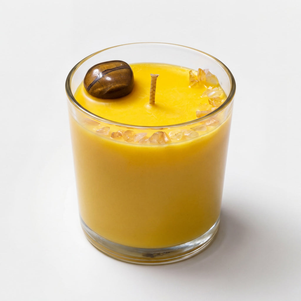 Air Elements - Crystal Infused Scented Candle
