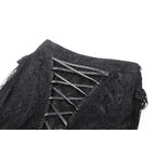 Dark in Love Nevaeh Gothic Lace and Mesh Mermaid Skirt