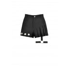 Dark in Love Gwen Pleated Garter Shorts